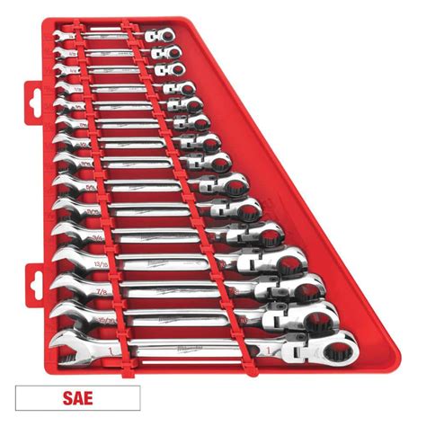 12-point box end doubles the access angles of a 6-point and is offset 15. . Ratchet wrench home depot
